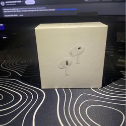 Selling Real AirPod Pros 2nd Gen 130-170 Work With All Prices Lemme Know  