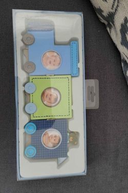 Baby Train Picture Frame