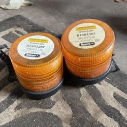 Buyers Products Amber Magnetic Mount Strobe Light – 12–48