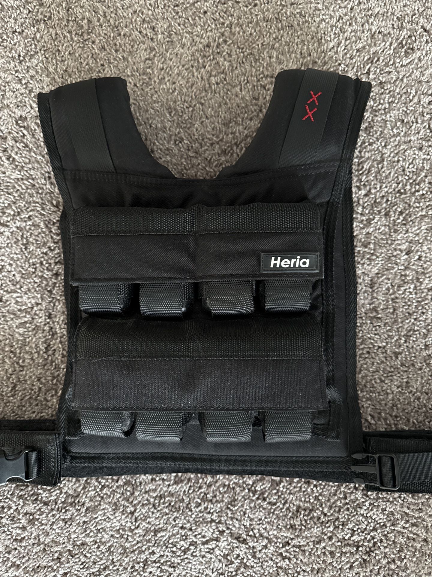 Excellent Condition Chris Heria 40lb Weighted Vest