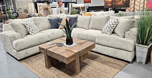 Gorgeous cozy sectional! Many colors! Easy financing! 😍❤️✅