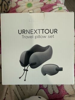 Neck Pillow for Travel with Eye Mask