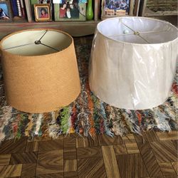 Two NEW Lamp Shades