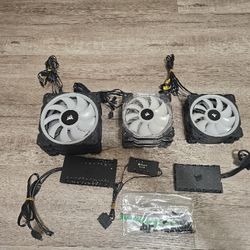 Corsair RGB fan setup
