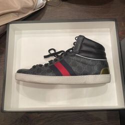 Gucci Sneakers Ace GG Hightops With Box