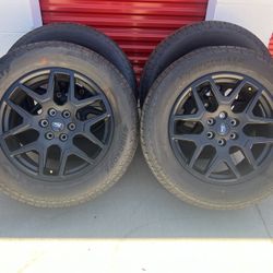 20” 2024 F-150 Rims And Tires 275/60/20