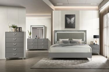 Cassandra bedroom set 5pc Queen 😎🔥🪐📍🚛✨