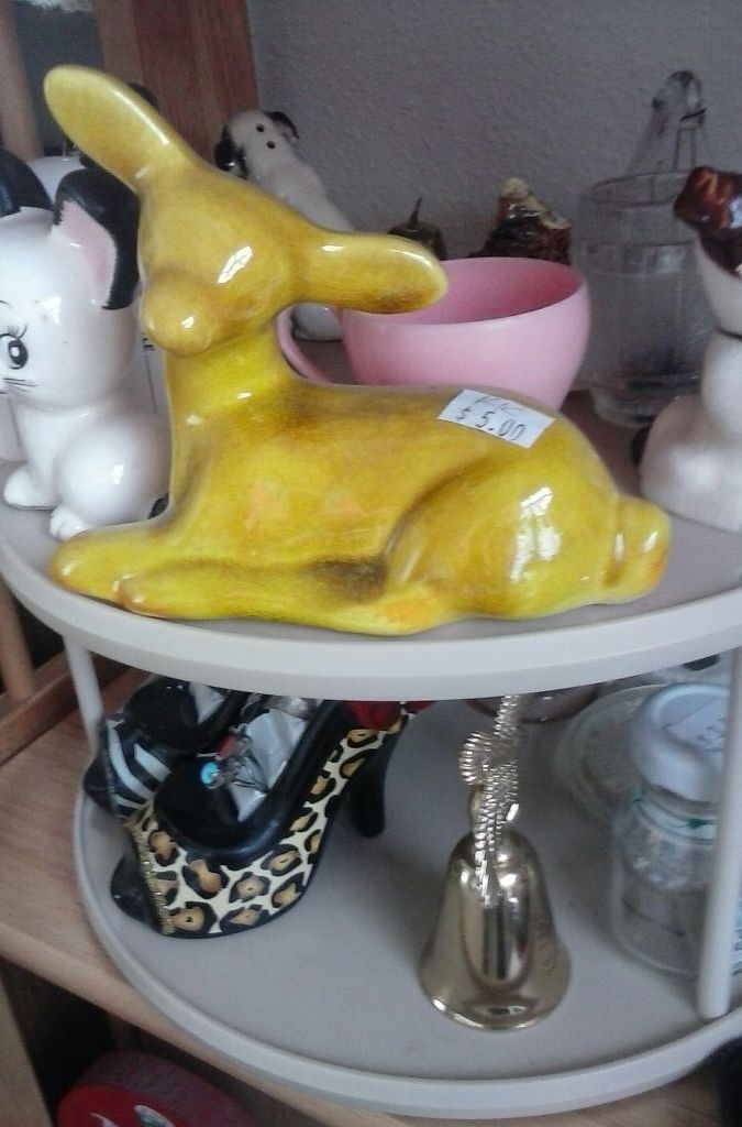 vintage deer porcelain