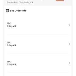 Coachella Weekend 1 VIP Ticket