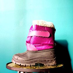 Kids Children's Size 2 snow winter boots Waterproof warm shoes big kids