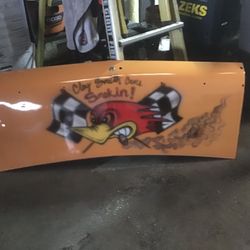 Clay Cams Airbrushed On Deck Lid