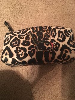 Victoria’s Secret leopard makeup bag brand new