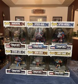 Funko Pop Marvel Street Art Collection