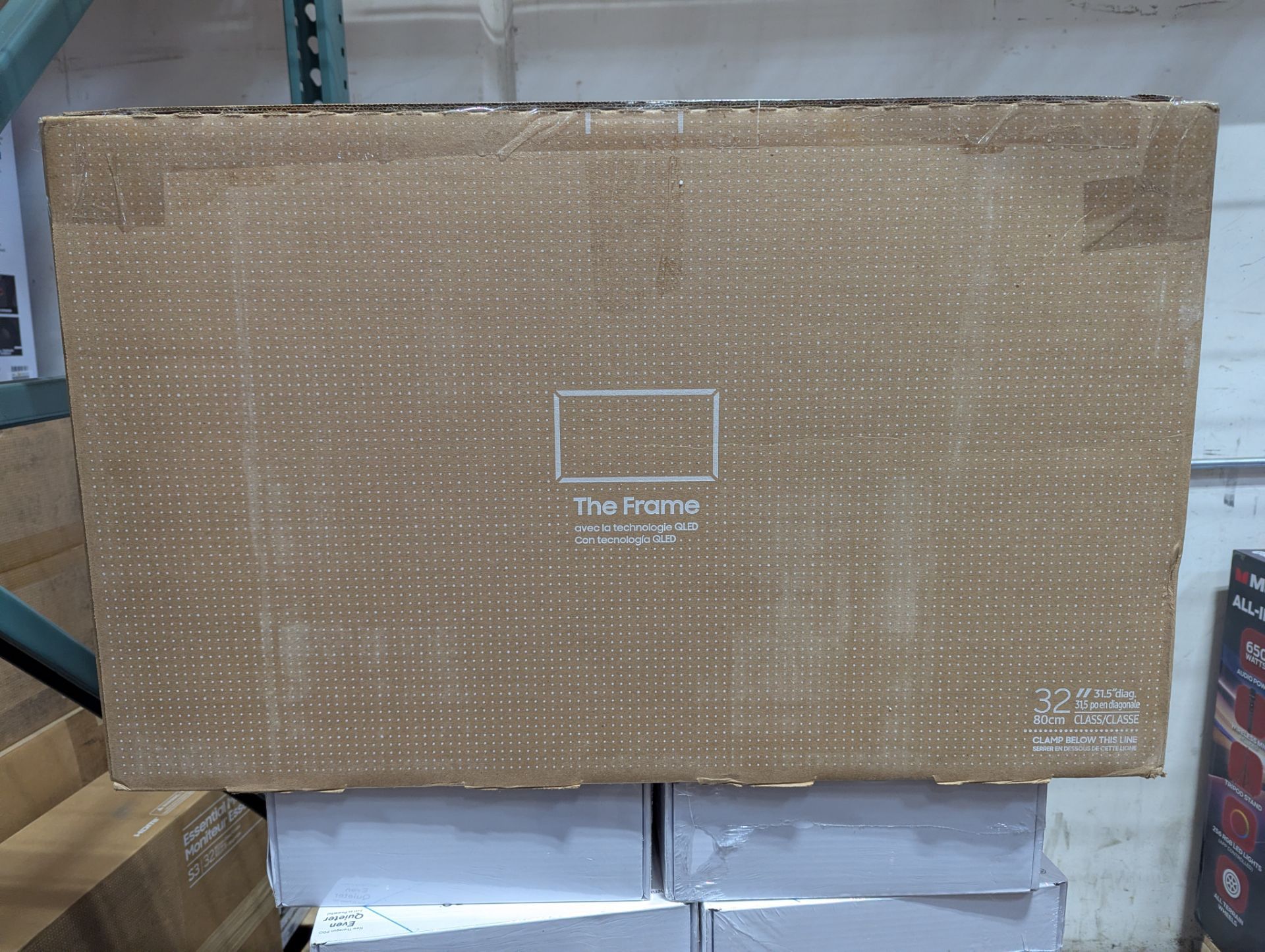 Samsung 32-inch "The Frame" QLED TV. Model QN32LS0C3BFXZA (2023 model)