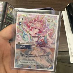 Ahri Signature Riftbound Spirit forged