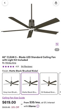 Minka Aire ceiling fan