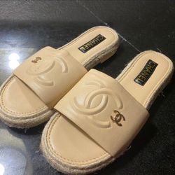 Chanel Sandals Size 9