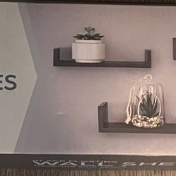 Three Floating Shelves