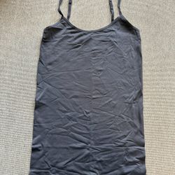 Gray spaghetti strap top