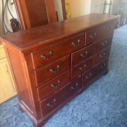 Cherry Wood Dresser 