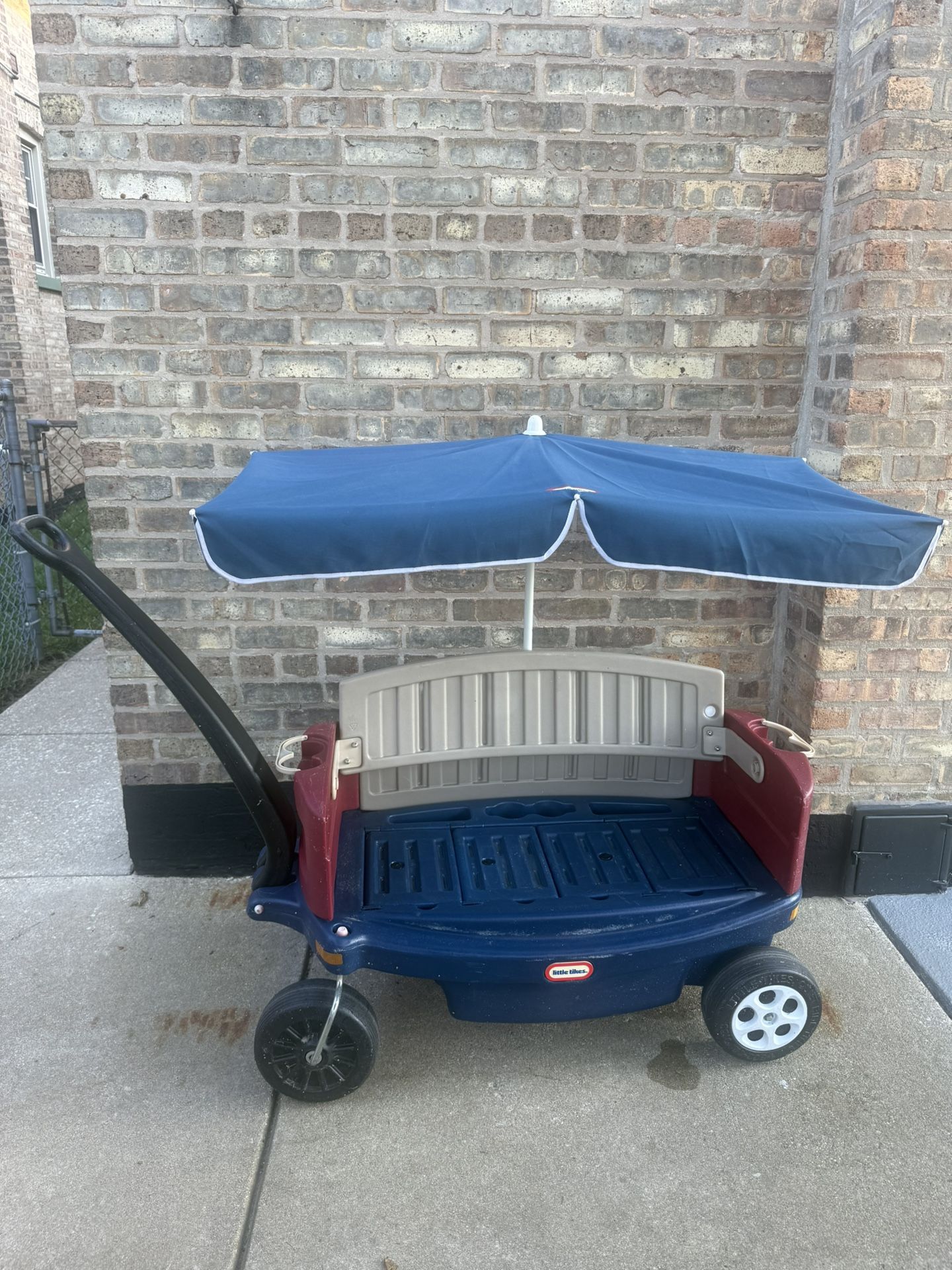 Little Tikes Wagon For Toddlers With Umbrella