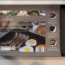 Brand New Two-Burner Griddle 