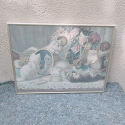 The Five Senses..cat art