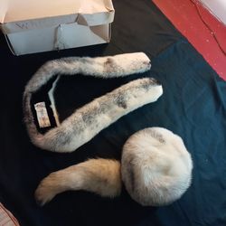 Lavoque Real Fox Fur (×3 pieces ) Brand New