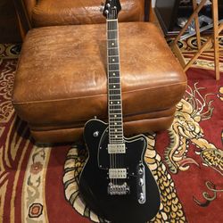 Reverend Reeves Gabrels Signature 2 Guitar Satin Black,