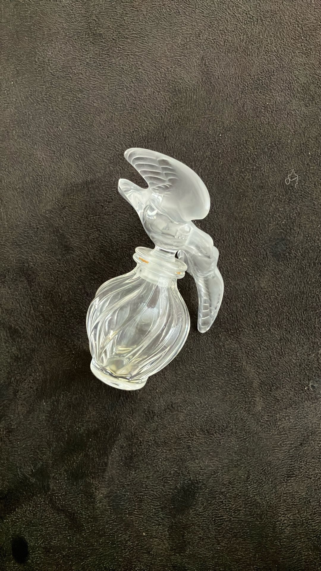 Lalique Antique Crystal Perfume Bottle