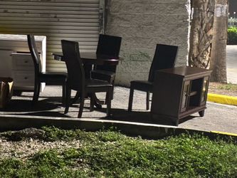 Traditional Espresso Dining Room Set