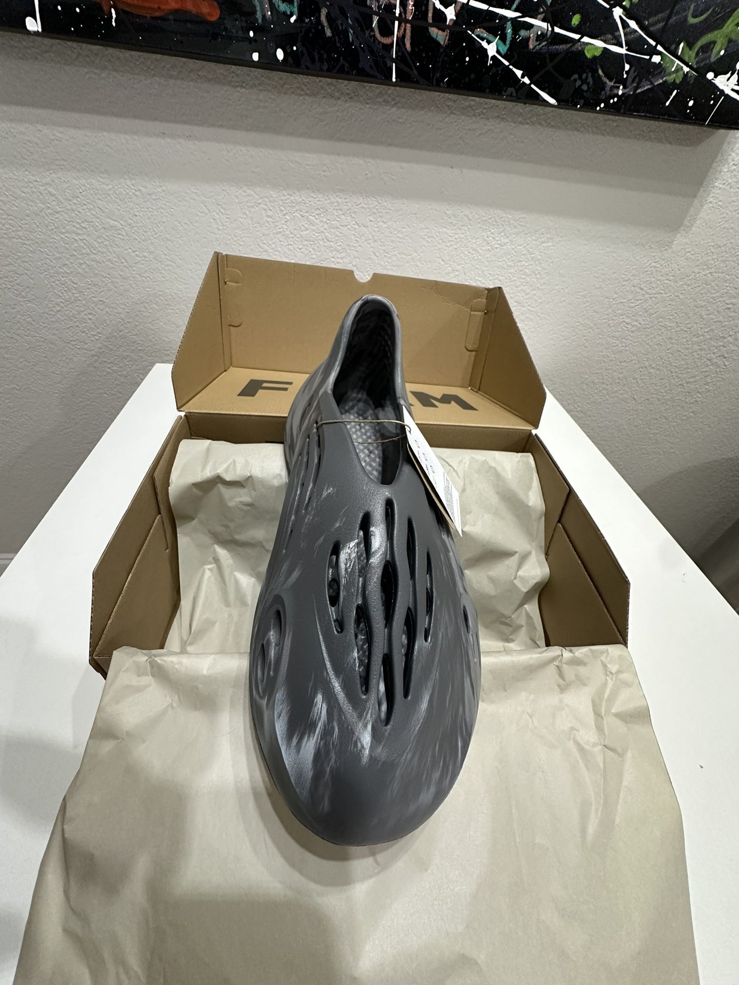 Yeezy Foam RNR MX Granite Size 12