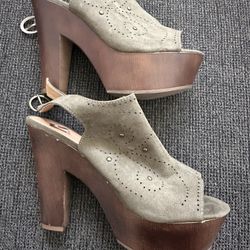 Green Bohemian Sandals