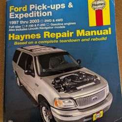 Repair Manual, 2003 Expedition 