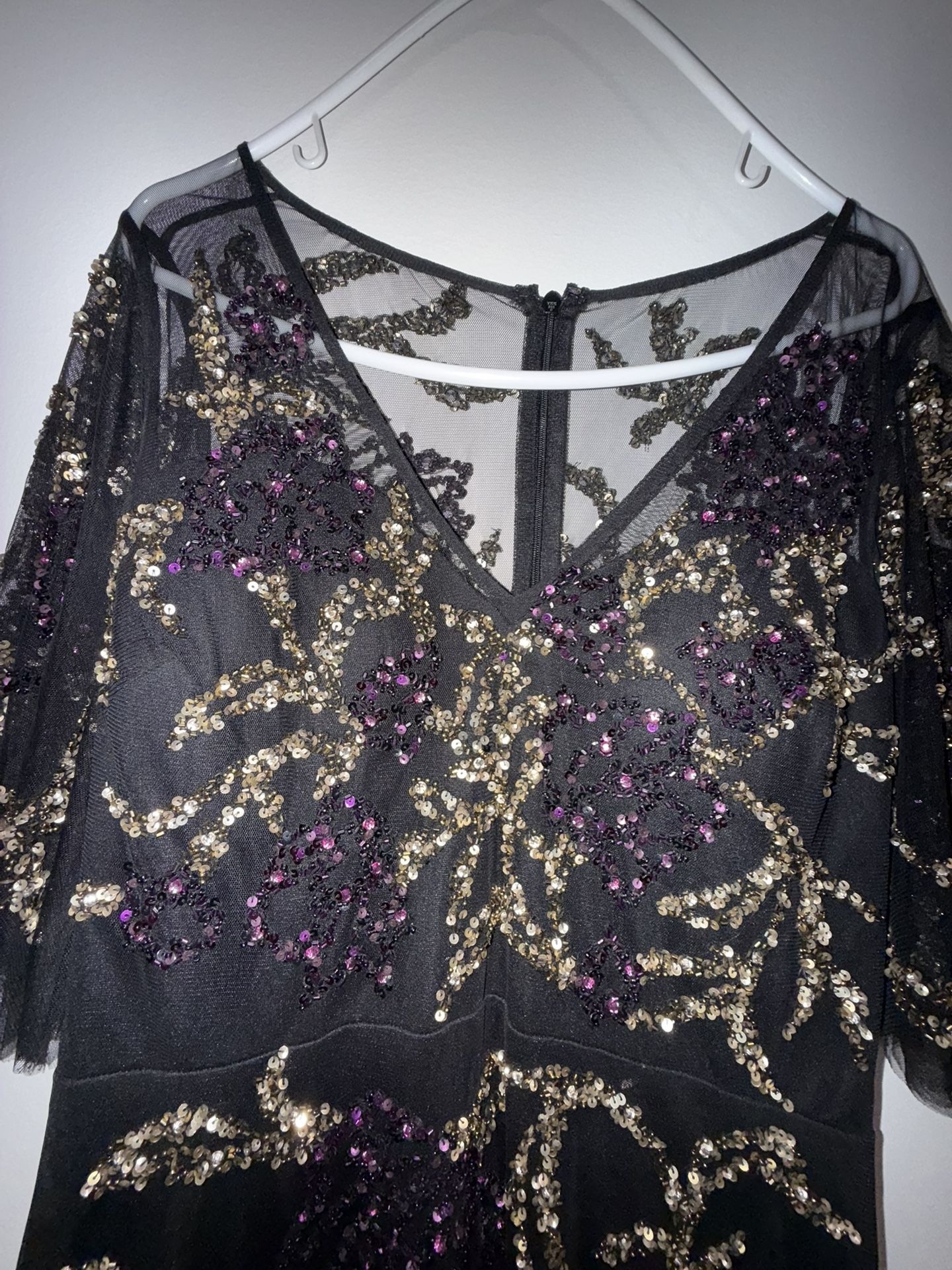 Aidan Mattox Sequin Dress Size 10