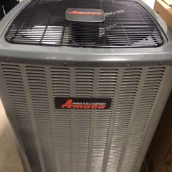 New AC unit Amana 2.5 ton 14 seer quite unit