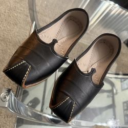 Leather Mens Punjabi Jutti SIZE - 9