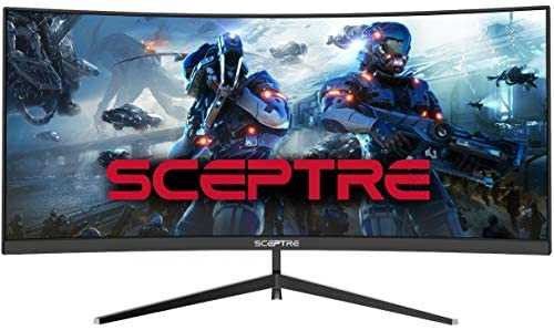 Sceptre 30-inch Curved Gaming Monitor 21:9 2560x1080 Ultra Wide 200Hz (C305B-200UN)