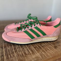 Adidas SL 72 Sneakers Pink & Green - Women Size 10