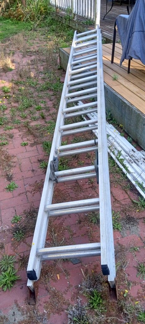 20ft Extension Ladder Aluminum
