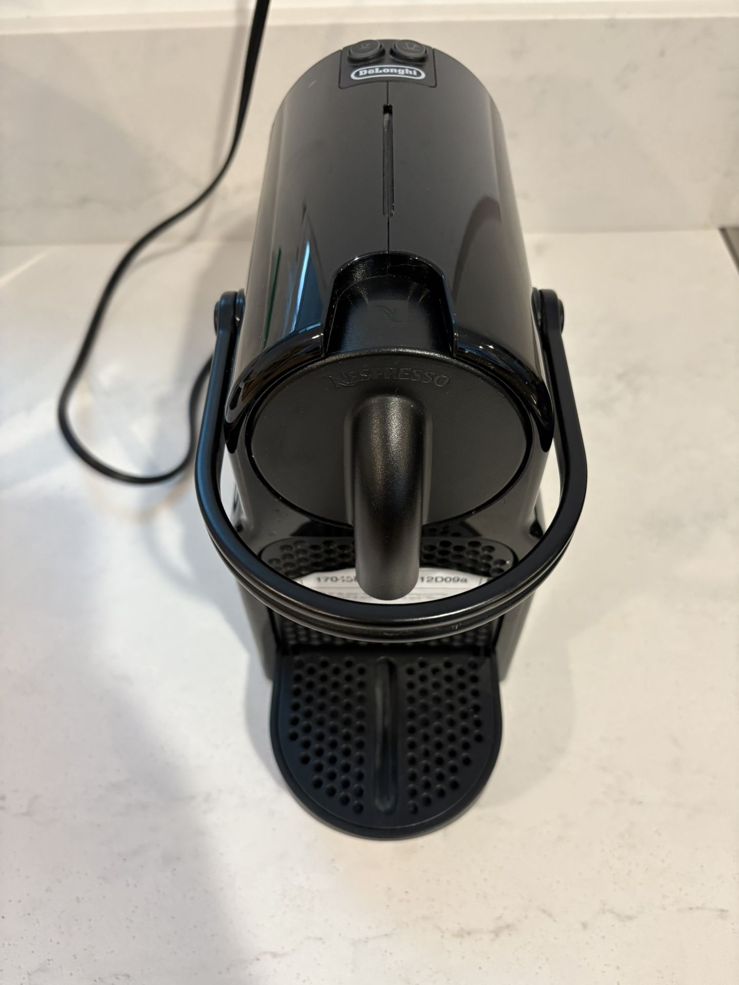 Nespresso Inissia Espresso Machine by De'Longhi Black Espresso Capsule