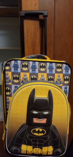 Batman kids carry on luggage