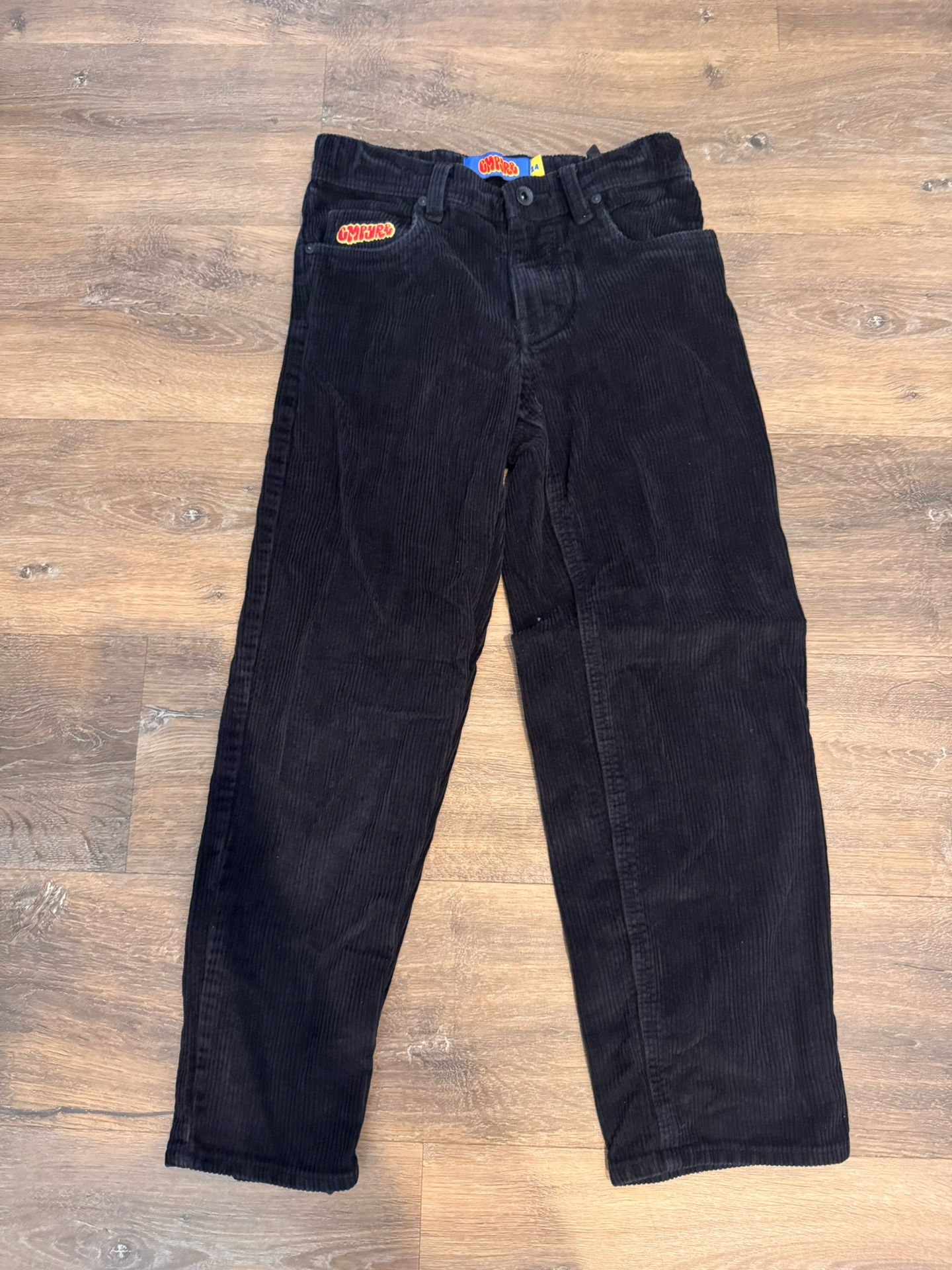 Boys Black Corduroy Empyre Pants Size 24