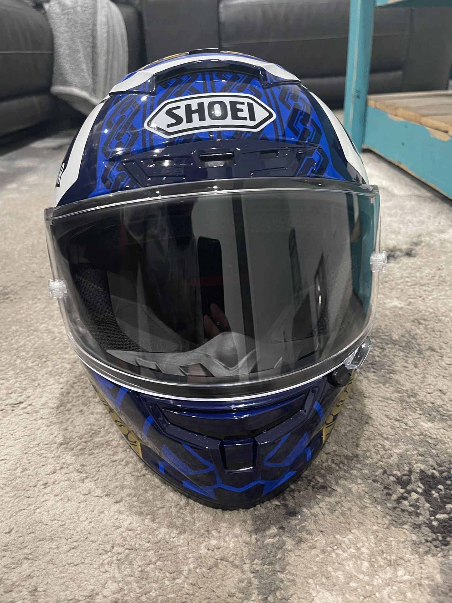 Making Art Miami Helmet  SHOEI X Spirit III 