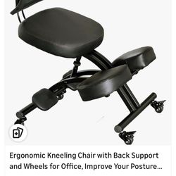 Kneeling Chair With Back Support 