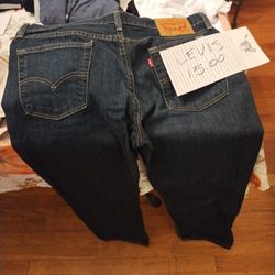 Levi's 514 Blue Jeans