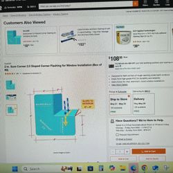 2” Sure Corner  Flashing For Windows 