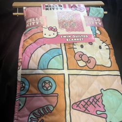 Hello Kitty, blanket