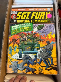 Sgt fury and his howling commandos 113 comic book marvel