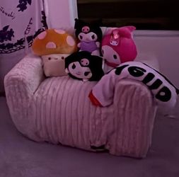 Small Fluffy Love Seat
